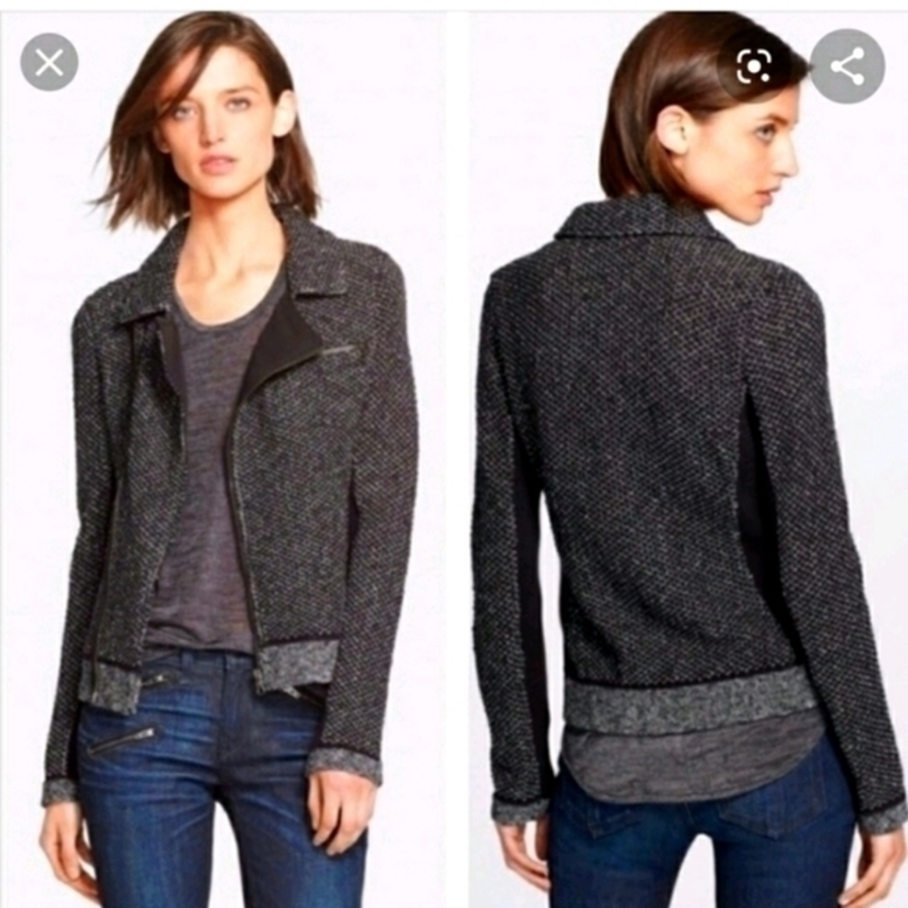 Rag and Bone Black Melinda‎ Jacket Size Large